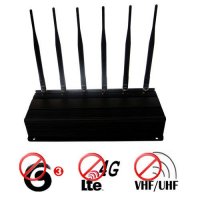 Wallmounted 4G lte 3G Cellular + VHF + UHF Signal Scrambler