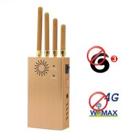 Portable 4G Wimax 3G Cellular Phone Signal Blocker Jammer