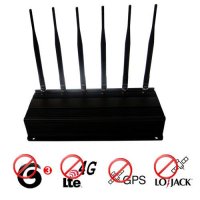 High Power 4G lte 3G + GPS + Lojack Signal Jammer