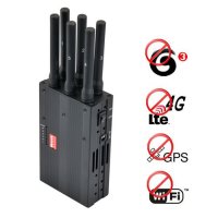 Portable 4G lte 3G + GPS + Wifi Signal Blocker Jammer