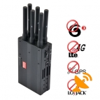Portable 4G lte 3G + GPS + Lojack Signal Blocker Jammer