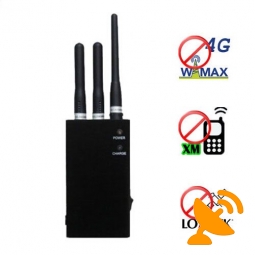 XM Radio + Lojack + 4G Wimax Cell Phone Jammer Portable