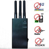 Portable Lojack XM Radio 4G Wimax Cell Phone Jammer