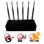 Wallmounted 4G lte 3G Cellular + VHF + UHF Signal Scrambler