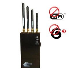 Portable Wifi 3G GSM CDMA DCS PCS Signal Jammer