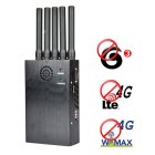 Portable 4G lte 4G Wimax + 3G Cell Phone Jammer Signal Blocker