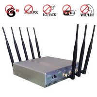 Ultimate 8 Antenna 3G Cell Phone GPS Lojack Wifi VHF UHF Jammer