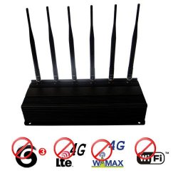 4G lte 4G Wimax 3G Cellphone + Wifi Signal Jammer Blocker
