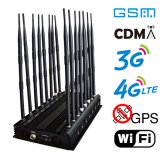 16 Antennas 35W Super High Power Full Bands Jammer,Blocking 130MHz to 2700MHz frequencies