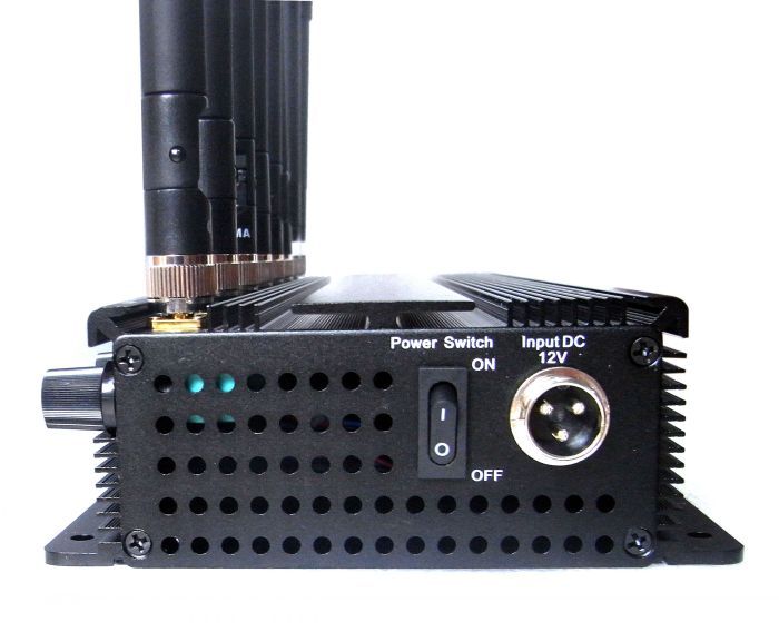 Adjustable High Power 3G GPS Lojack VHF UHF Wifi Jammer