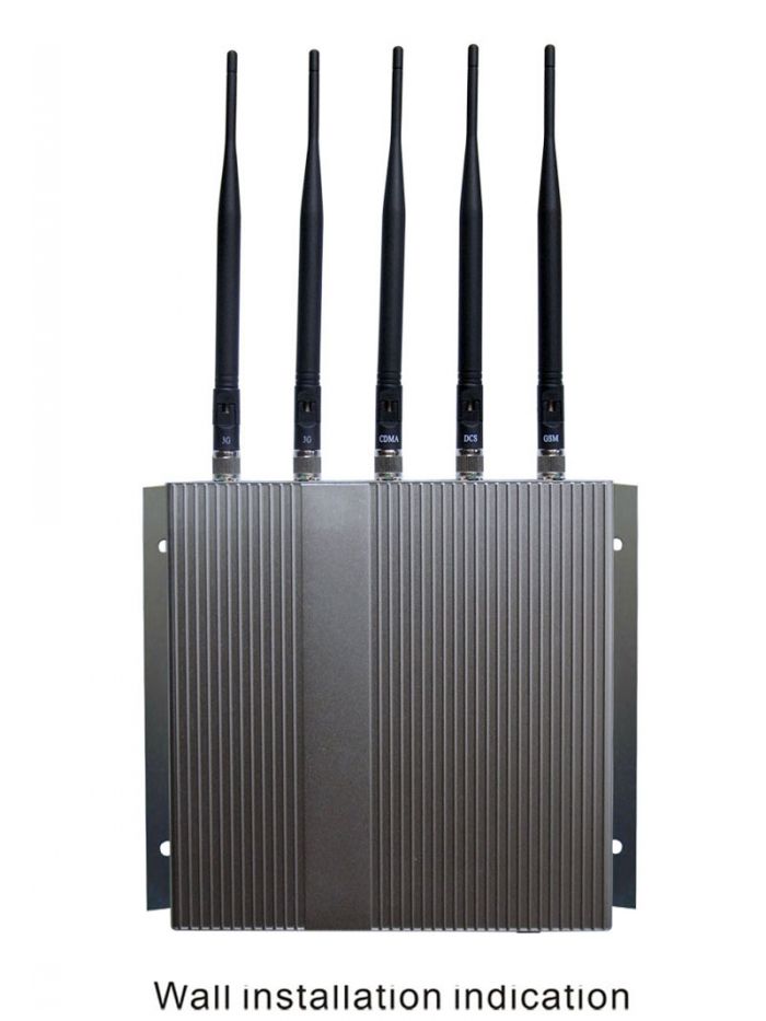 Advance High Power 3G Mobile Phone + GPS Jammer with Remote Control 40 Meters