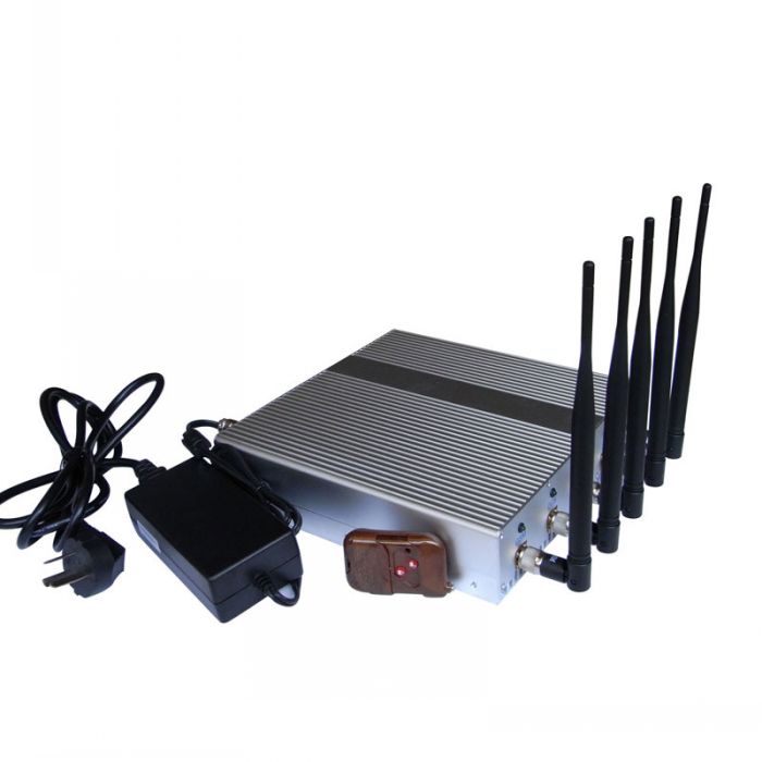Advance High Power 3G Mobile Phone + Wifi Jammer with Remote Control 40 Meters