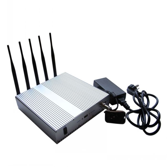Advance High Power 3G Mobile Phone + Wifi Jammer with Remote Control 40 Meters