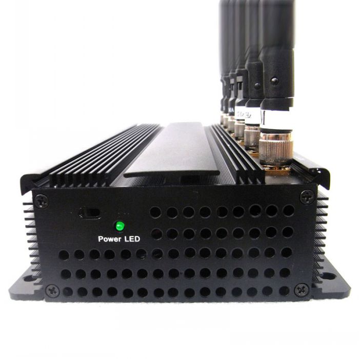 Adjustable High Power 4G Wimax 3G Cell Phone + GPS + Lojack Signal Jammer