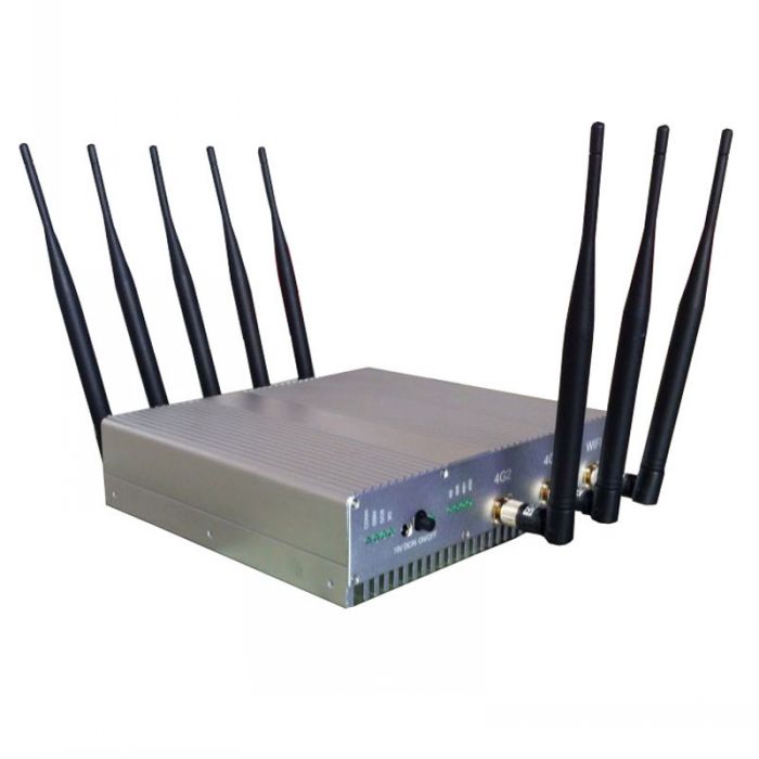 15W High Power 4G Wimax + GPS + Lojack + Wifi Signal Blocker 50 Meters