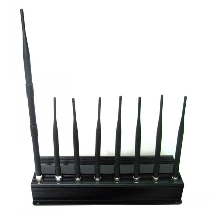8 Antennas 4G Wimax + 3G + GPS + Lojack + Wifi Signal Blocker 60 Meters