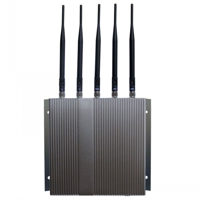 Remote Control Cellular Phone 4G Wimax + Wifi Signal Jammer